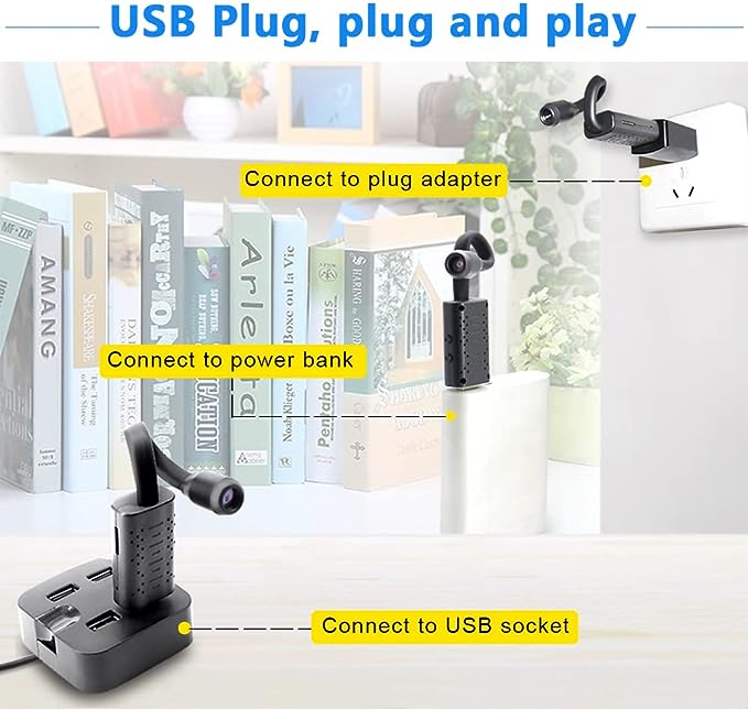 Adjustable 1080P Mini Security Camera