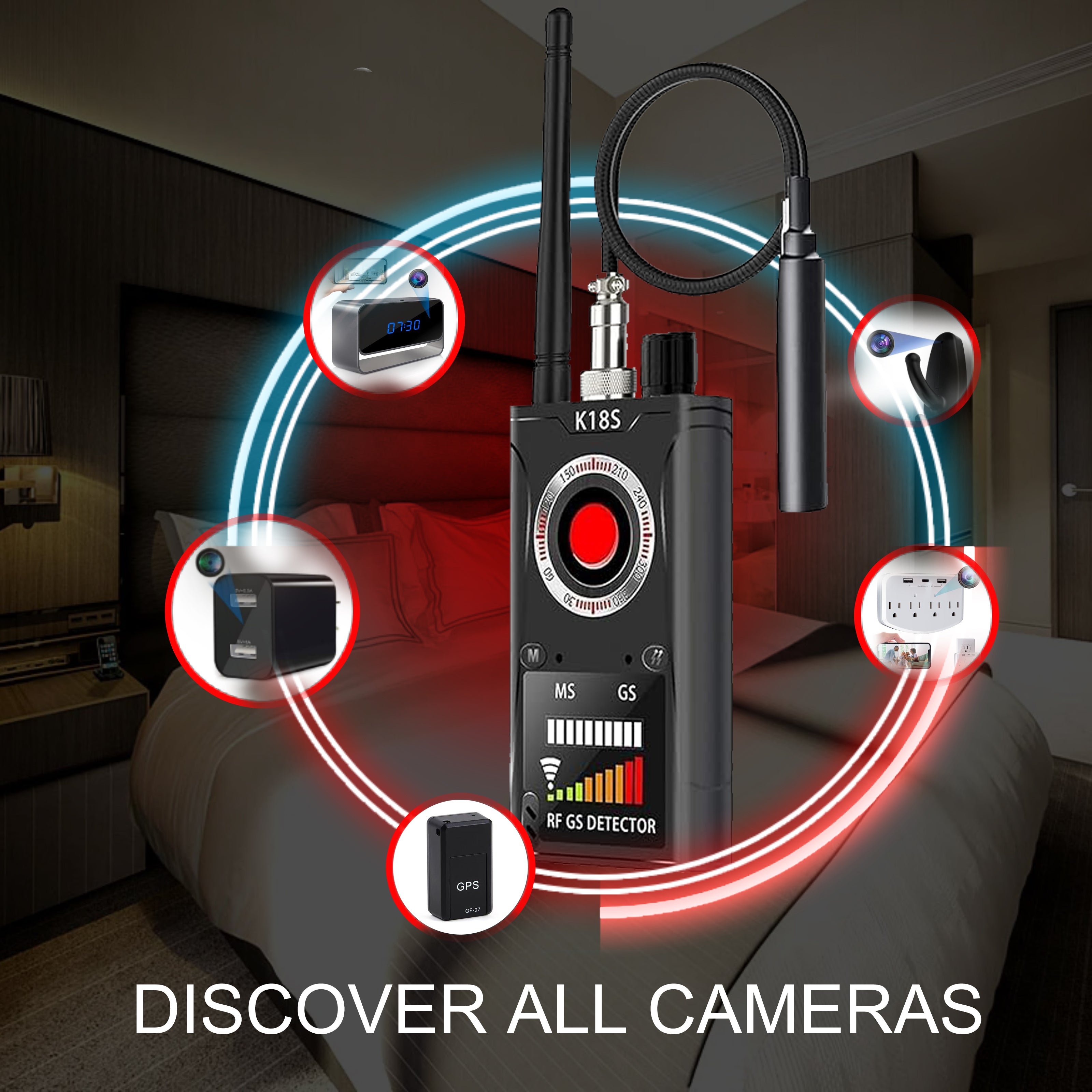 KRYVEXA™ Hidden Camera Detector