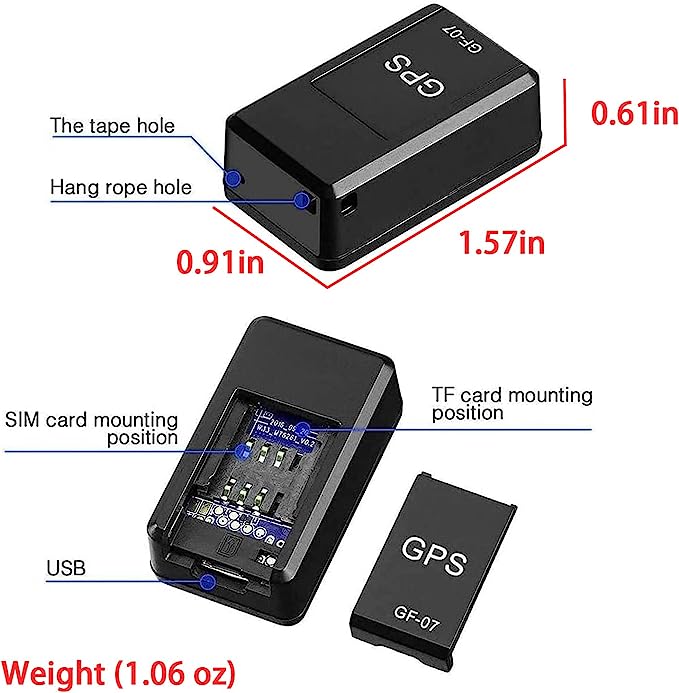 Mini Portable Real Time Magnetic GPS Tracking Device for Vehicles