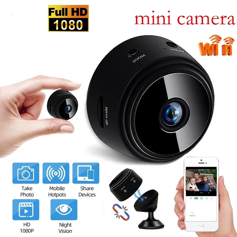 A9 Wireless 1080P Mini Spy Security Camera with night vision