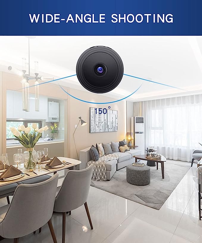 A9 Wireless 1080P Mini Spy Security Camera with night vision