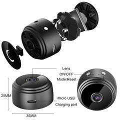 A9 Wireless 1080P Mini Spy Security Camera with night vision